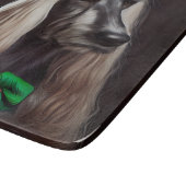 セントパトリックのデイドレスのアフガン犬 カッティングボード (角)