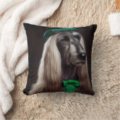 セントパトリックのデイドレスのアフガン犬 クッション (ブランケット)