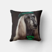 セントパトリックのデイドレスのアフガン犬 クッション (裏面)