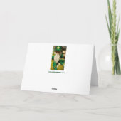 セントパトリックのデイノートカード カード (裏面)