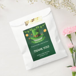 セントパトリックのデイハットシャムロック金ゴールドベビーシャワー フェイバーバッグ