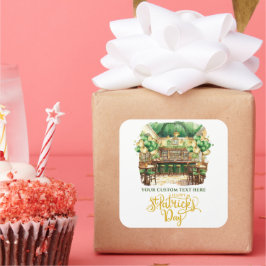 セントパトリックのデイパブパーソナライズされた スクエアシール