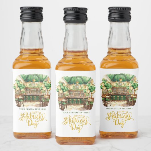 セントパトリックのデイパブパーティー リキュールボトルラベル (ボトル)