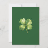 セントパトリックのデイパブパーティー 招待状 (裏面)