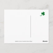 セントパトリックのデイブラックラブラドール ポストカード (裏面)