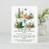 セントパトリックのデイブランチ – シャムロック、応援 招待状 (スタンド正面)