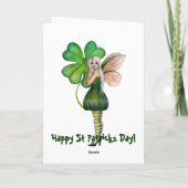 セントパトリックのデイブロンド妖精カード カード (裏面)