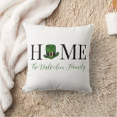 セントパトリックのデイホームグリーンレプレシャンハットカスタム クッション (ブランケット)