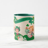 セントパトリックのデイボーイ&ガール，ヴィンテージ マグカップ (中央)