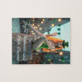 セントパトリックのデイ美しいが樽の上に座る ジグソーパズル (横)