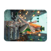 セントパトリックのデイ美しいが樽の上に座る マグネット (横)