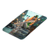 セントパトリックのデイ美しいが樽の上に座る マグネット (左側)