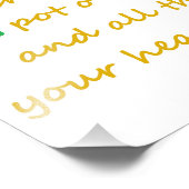 セントパトリックのデイ・アイルランドことわざ8.5"x11"プリント フォトプリント            (角)