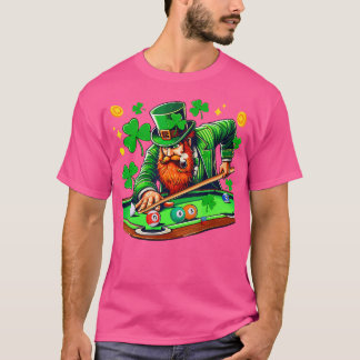 セントパトリックのデイ・ボーイ遊・ビリヤード・プレーヤー・チーム Tシャツ