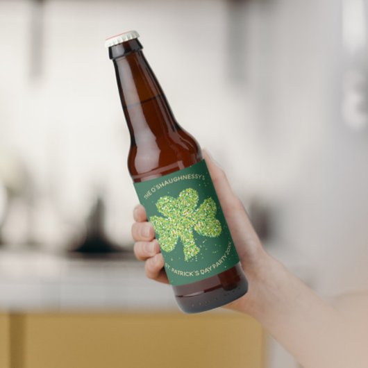 セントパトリックのデービールボトルラベルカスタマイズ-  ビールラベル