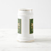 セントパトリックのパーソナライズな日のアイルランドのパブのマグ ビールジョッキ (中央)