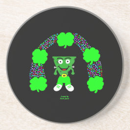 セントパトリックのフランケンチーズサンドストーンコースター コースター