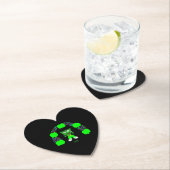 セントパトリックのフランケンチーズハート紙コースター ペーパーコースター (インサイチュ)