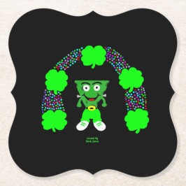 セントパトリックのフランケンチーズブラケット紙コースター ペーパーコースター
