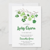 セントパトリックのベビーシャワー招待状 招待状 (正面)