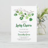 セントパトリックのベビーシャワー招待状 招待状 (スタンド正面)