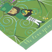 セントパトリックのレプレシャン&シャームロックのテーブルランナー ショートテーブルランナー (コーナー)