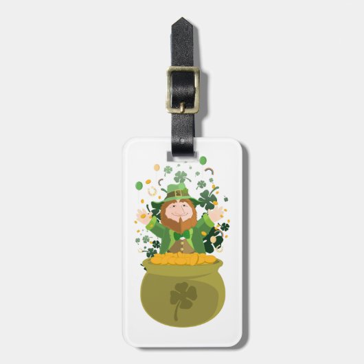 セントパトリックのレプレシャン ラゲッジタグ (正面縦)