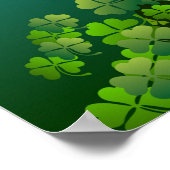 セントパトリックの子供パーティーへようこそ ポスター (角)