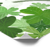 セントパトリックの幸運なチャームベビーシャワーへようこそ ポスター (角)