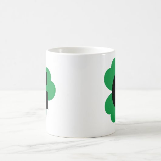 セントパトリックの手紙Gのアルファベット コーヒーマグカップ (中央)