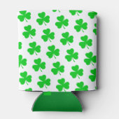 セントパトリックの日かわいいパンダのクマパーソナライズされた 缶クーラー (裏面)