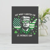 セントパトリックの日にトランプを手に入れた 米国 招待状 (スタンド正面)