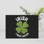 セントパトリックの日に走るのが速かったらよかった 招待状 (スタンド正面)