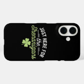 セントパトリックの日のいたずら目当てで来たよ Case-Mate iPhoneケース (裏面 (横))