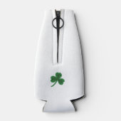 セントパトリックの日のおもしろい文字クーラーボックス保Calm ボトルクーラー (裏面)