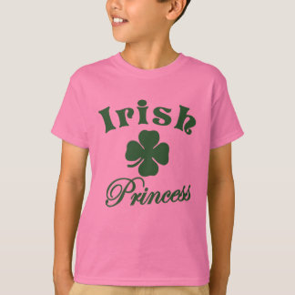 セントパトリックの日のアイルランドのプリンセスのTシャツ Tシャツ