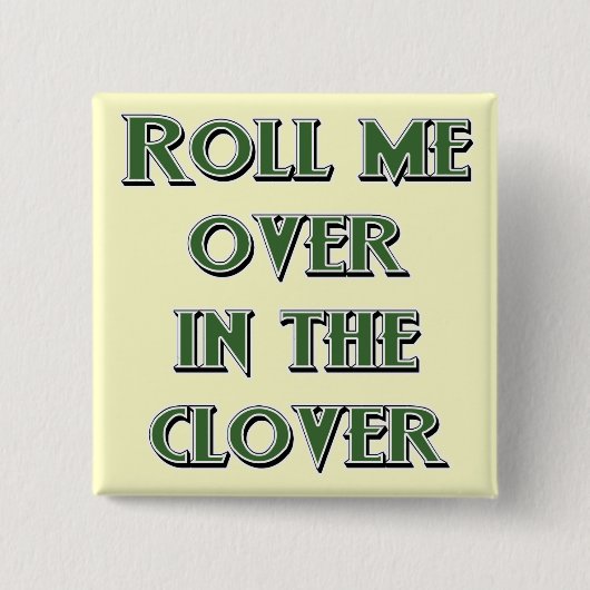 セントパトリックの日のアイルランド人ボタン 缶バッジ (正面)