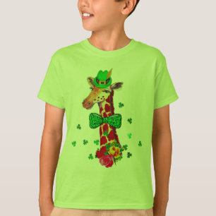 セントパトリックの日のキリン Tシャツ