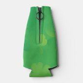 セントパトリックの日のグラウンドホッグパーティー動物 ボトルクーラー (裏面)