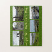 セントパトリックの日のコラージュ ジグソーパズル (縦)
