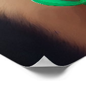 セントパトリックの日のドレスのチュウ犬 ポスター (角)