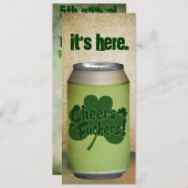 セントパトリックの日のパーティの招待状 招待状 (正面/裏面)