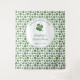 セントパトリックの日のブライダルシャワー写真の背景 タペストリー