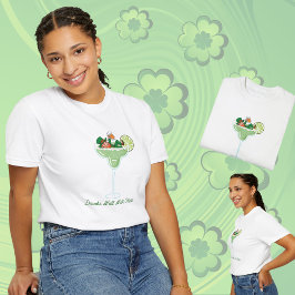 セントパトリックの日のベビーティー – ヴィンテージレプレシャン トライブレンドＴシャツ