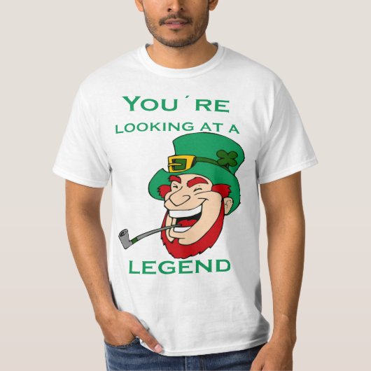 セントパトリックの日の伝説 Tシャツ (正面)