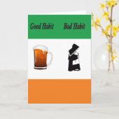 セントパトリックの日の勇気付けられる カード (黄色い花)