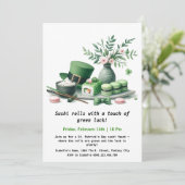 セントパトリックの日の寿司 – 緑のまくり! 招待状 (スタンド正面)