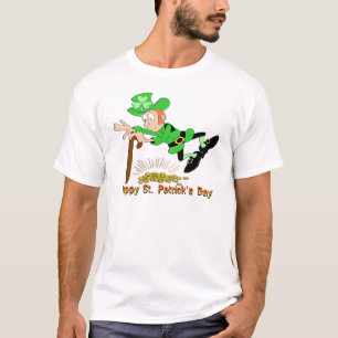 セントパトリックの日の小妖精の金ゴールド Tシャツ
