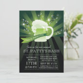 セントパトリックの日の年次強打のパーティー 招待状 (スタンド正面)