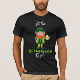 セントパトリックの日の悪ふざけレプラコーン Tシャツ